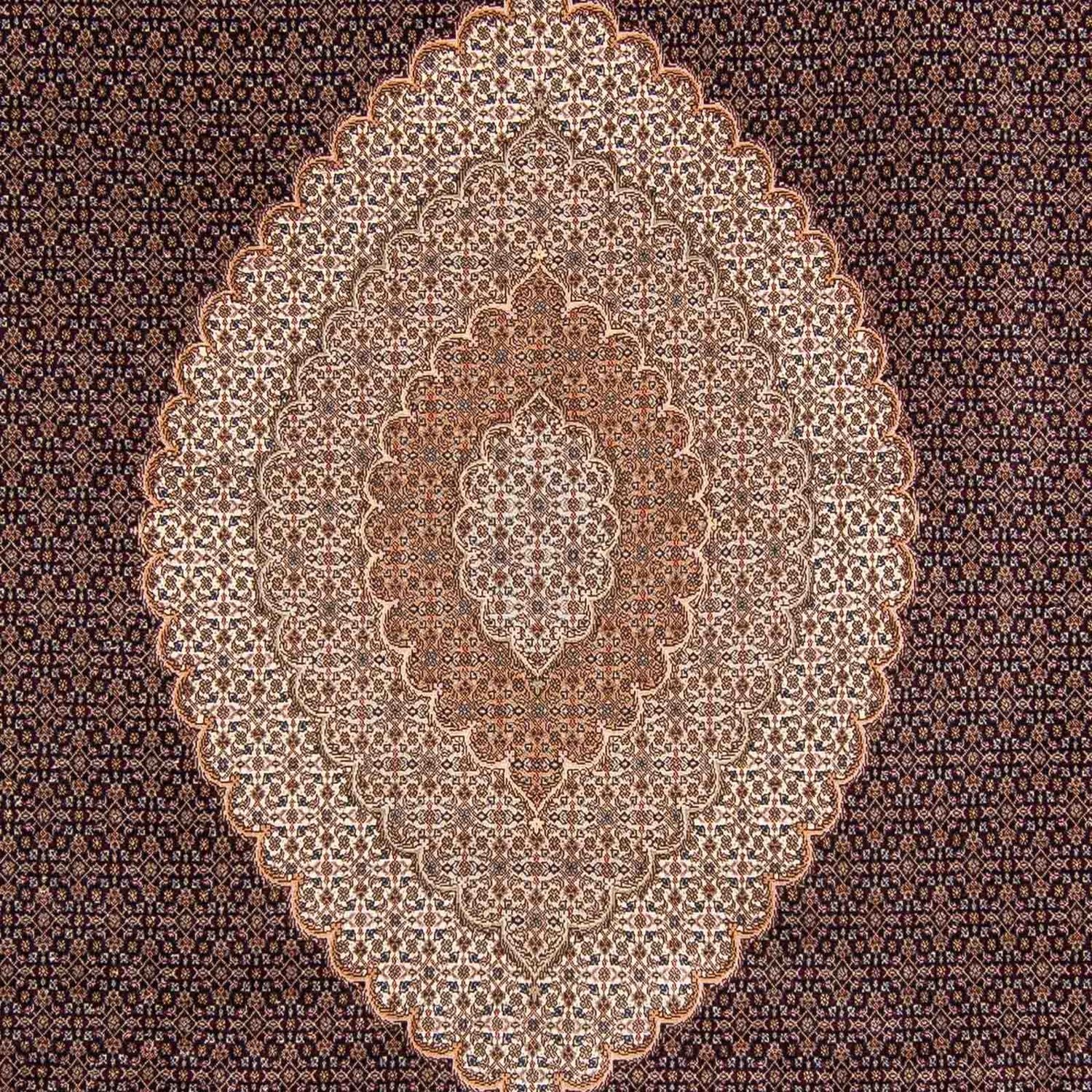 Tappeto Persero - Tabriz - 352 x 252 cm - marrone chiaro