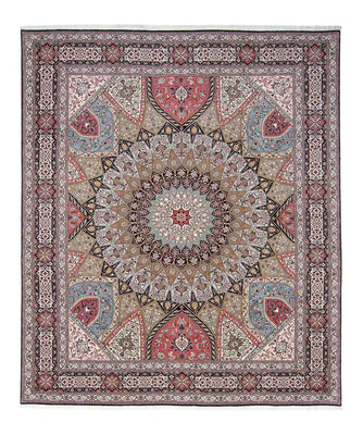 Tappeto Persero - Tabriz - Reale - 303 x 252 cm - multicolore