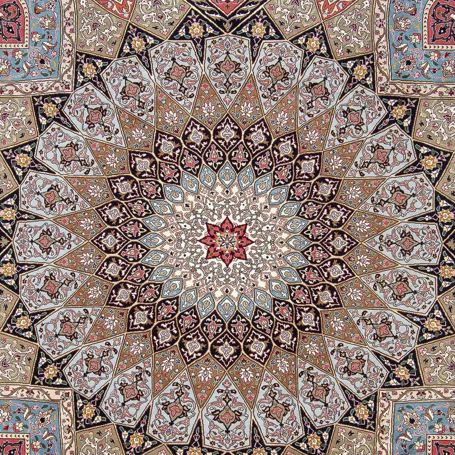 Tappeto Persero - Tabriz - Reale - 303 x 252 cm - multicolore
