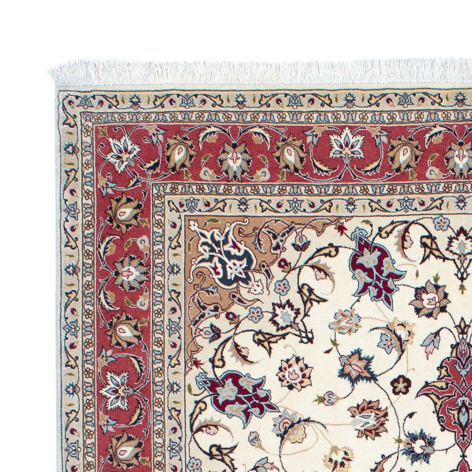 Tappeto Persero - Tabriz - Reale - 198 x 154 cm - beige
