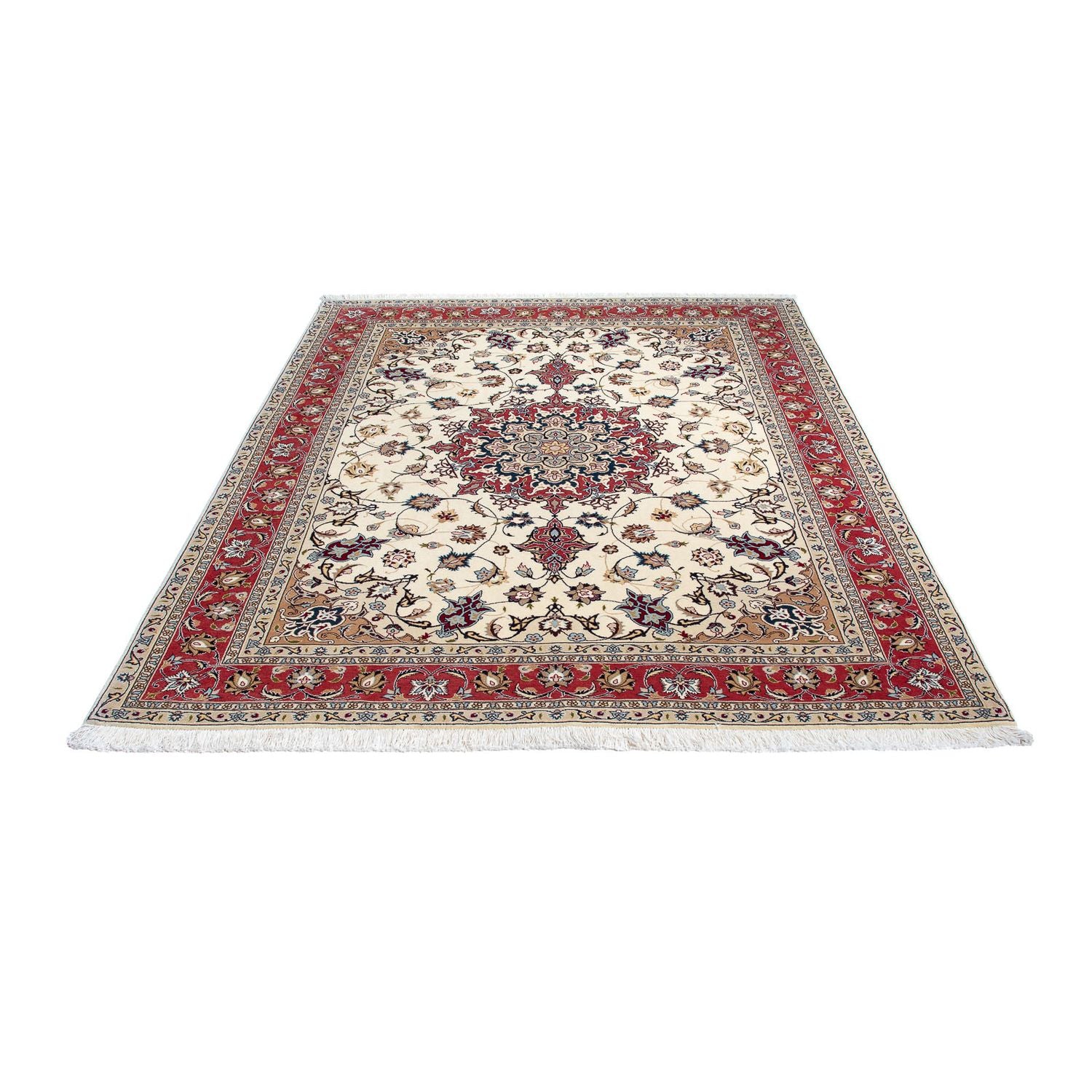 Tappeto Persero - Tabriz - Reale - 198 x 154 cm - beige