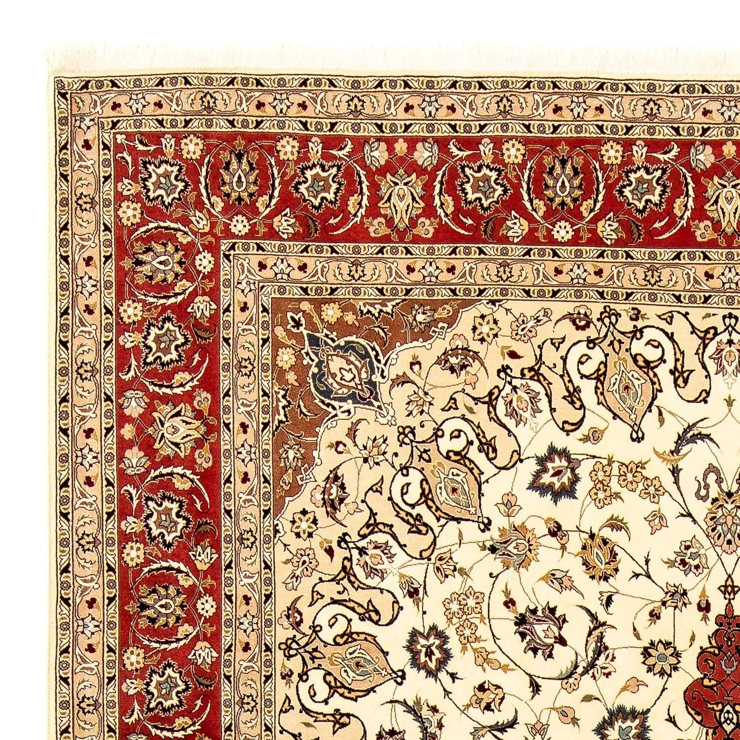 Tappeto Persero - Tabriz - 358 x 254 cm - beige