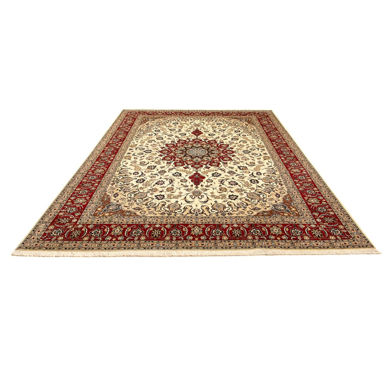 Tappeto Persero - Tabriz - 358 x 254 cm - beige