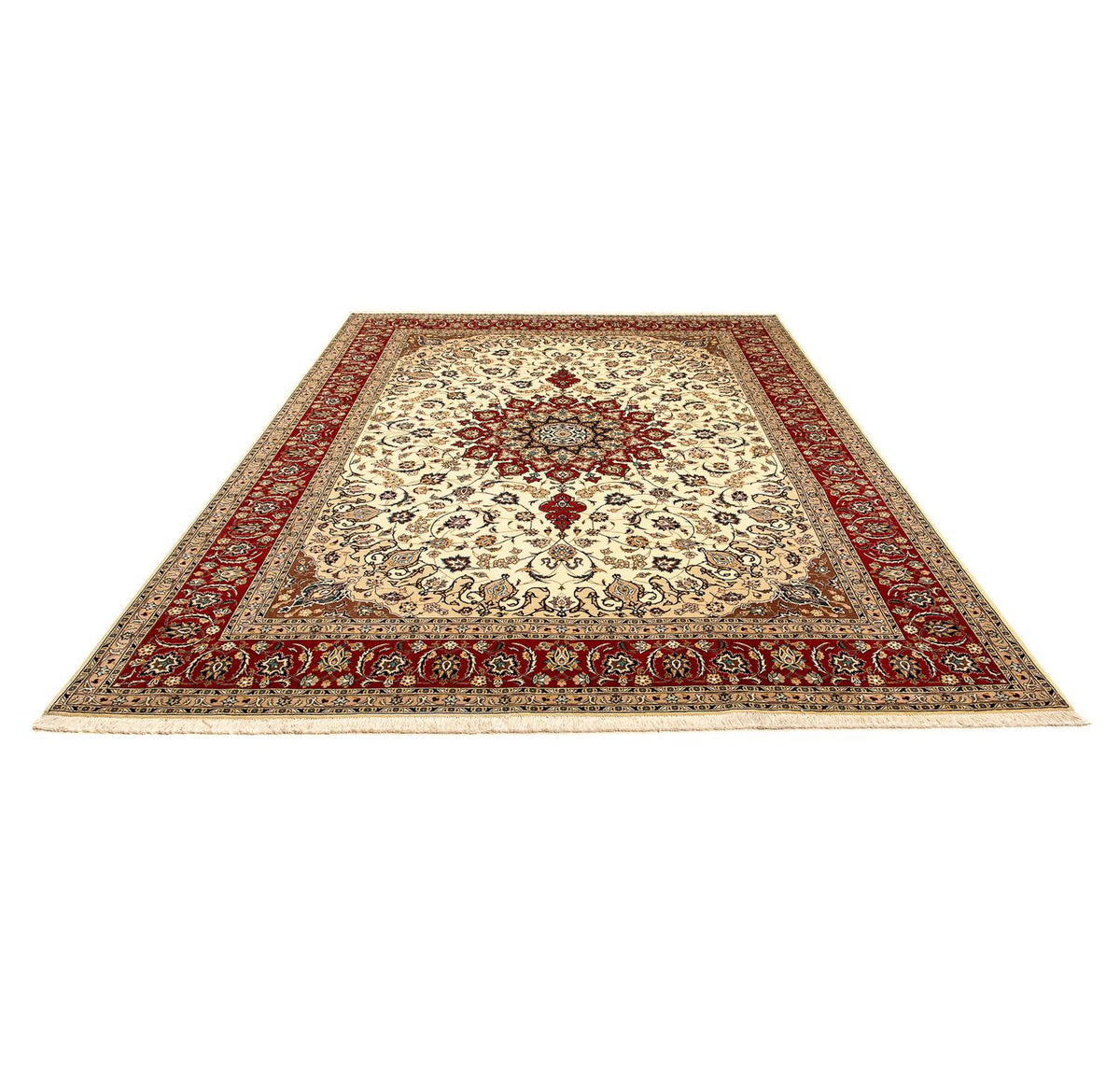 Tappeto Persero - Tabriz - 358 x 254 cm - beige