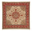 Tappeto Persero - Tabriz - Reale quadrato  - 203 x 200 cm - beige
