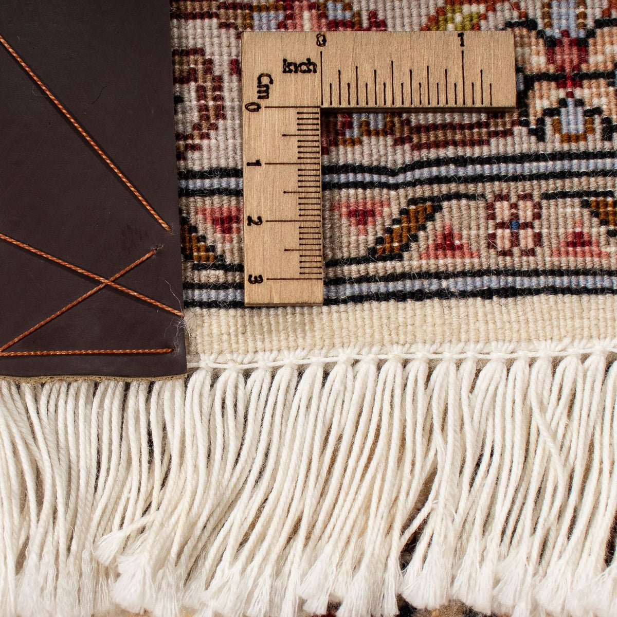 Tappeto Persero - Tabriz - Reale quadrato  - 203 x 200 cm - beige