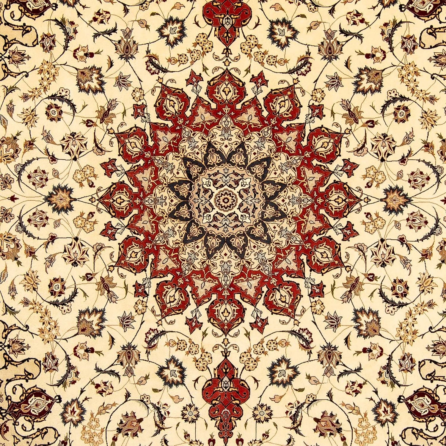 Tappeto Persero - Tabriz - Reale - 351 x 252 cm - beige
