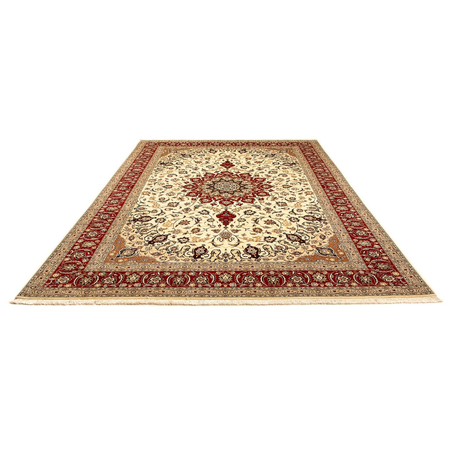 Tappeto Persero - Tabriz - Reale - 351 x 252 cm - beige
