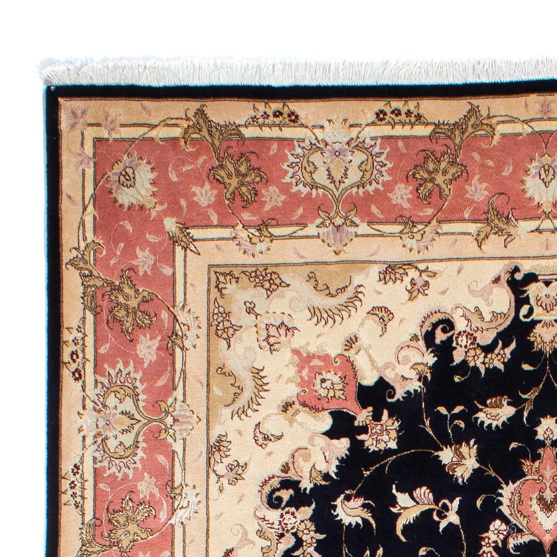 Tappeto Persero - Tabriz - Reale - 245 x 168 cm - blu scuro