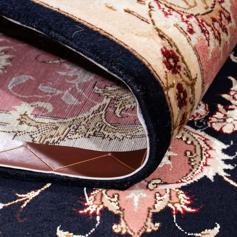 Tappeto Persero - Tabriz - Reale - 245 x 168 cm - blu scuro