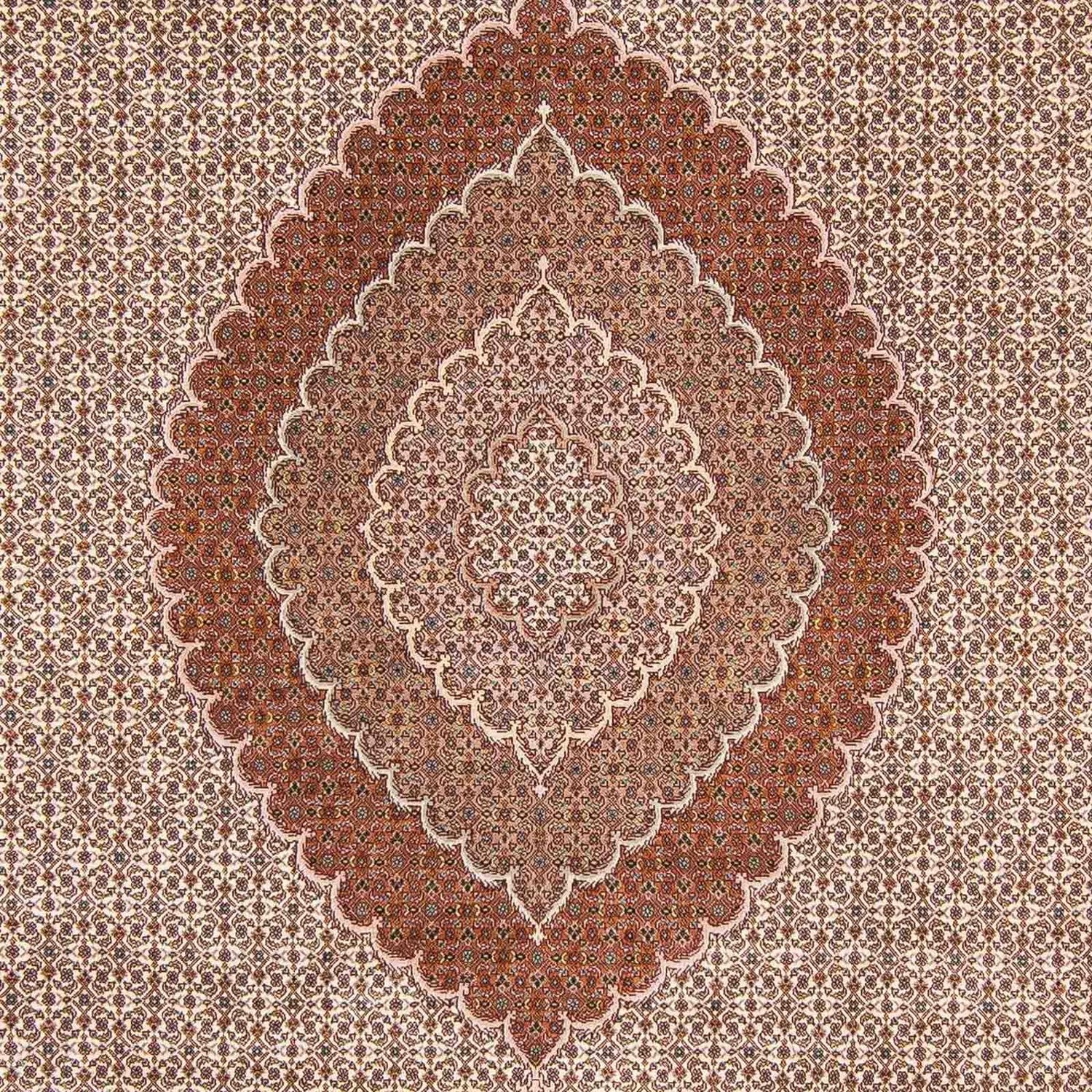 Tappeto Persero - Tabriz - 358 x 255 cm - marrone chiaro