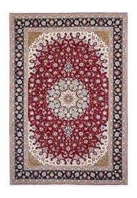Tappeto Persero - Tabriz - Reale - 305 x 205 cm - rosso scuro