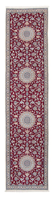 Tappeto corsia Tappeto Persero - Nain - Reale - 393 x 89 cm - rosso scuro