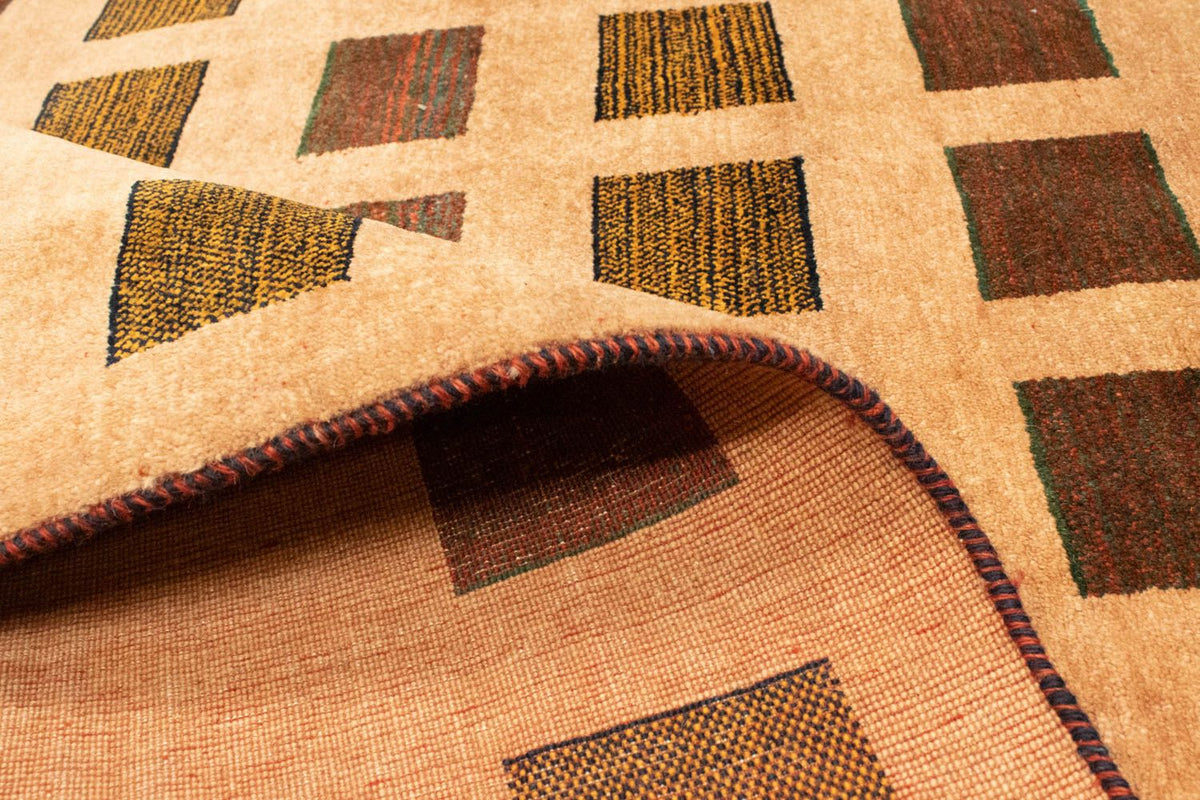 Tappeto Gabbeh - Loribaft Persero - 231 x 173 cm - oro