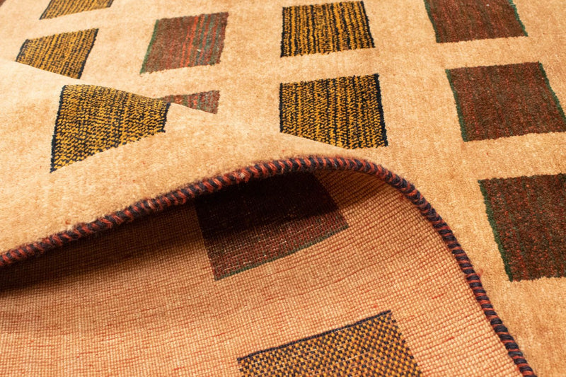 Tappeto Gabbeh - Loribaft Persero - 231 x 173 cm - oro