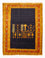Tappeto Gabbeh - Loribaft Persero - 210 x 168 cm - blu scuro