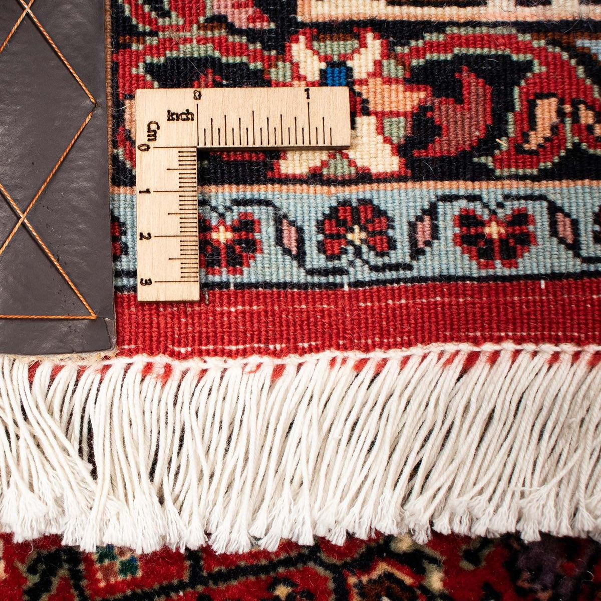 Tappeto Persero - Bidjar quadrato  - 207 x 200 cm - rosso scuro