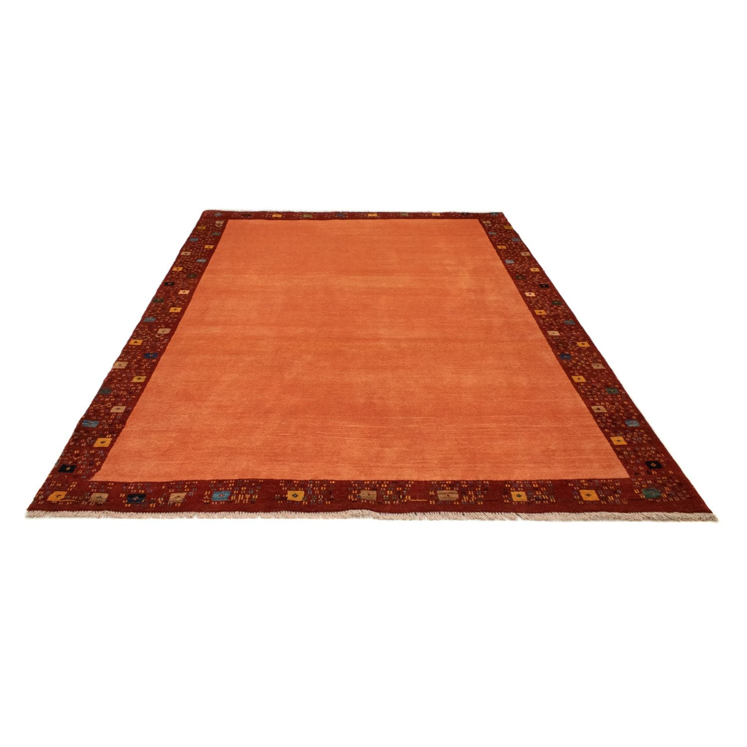Tappeto Gabbeh - Loribaft Persero - 276 x 193 cm - ruggine