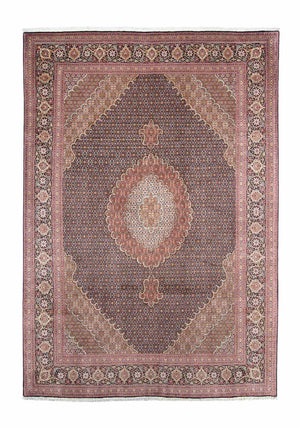 Tappeto Persero - Tabriz - 302 x 210 cm - blu scuro