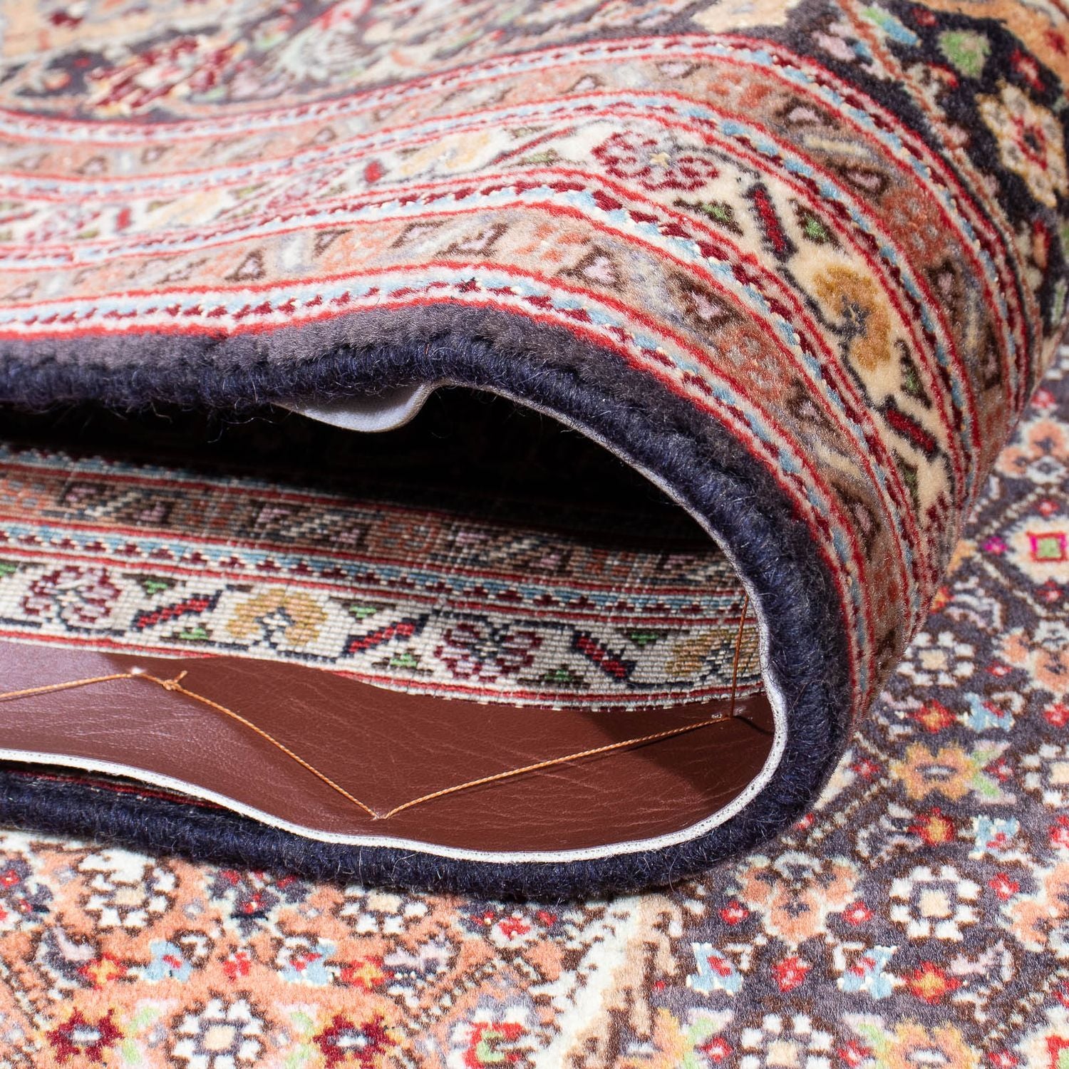 Tappeto Persero - Tabriz - 302 x 210 cm - blu scuro