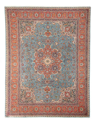 Tappeto Persero - Tabriz - Reale - 395 x 304 cm - blu chiaro