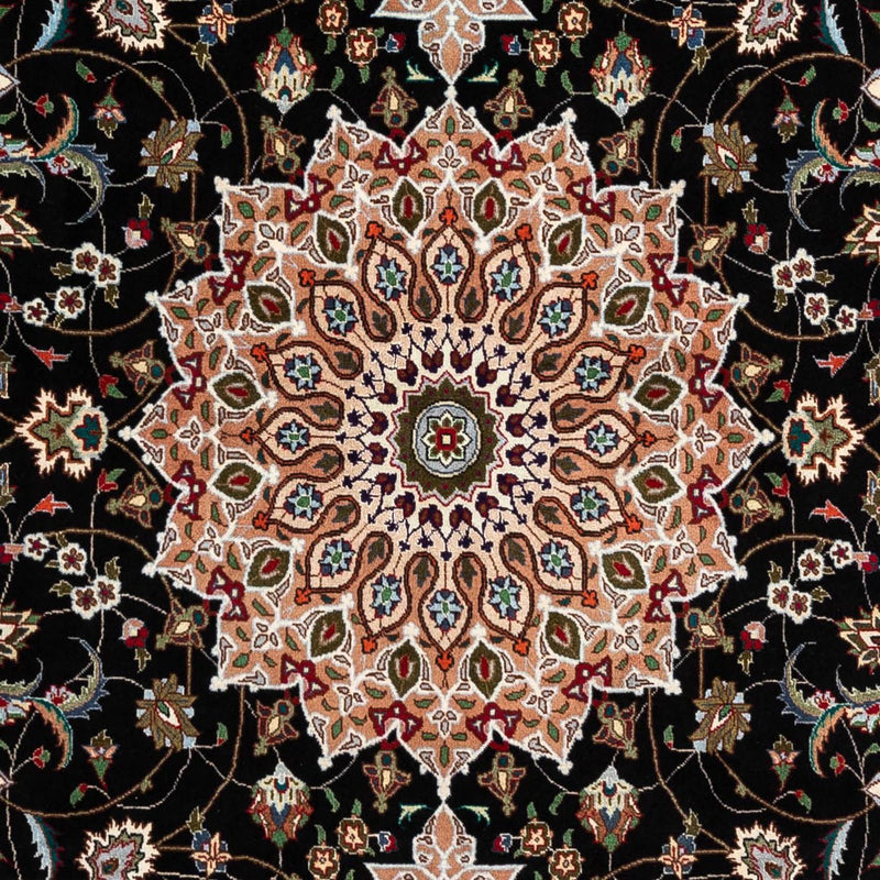 Tappeto Persero - Tabriz - Reale - 293 x 190 cm - blu scuro