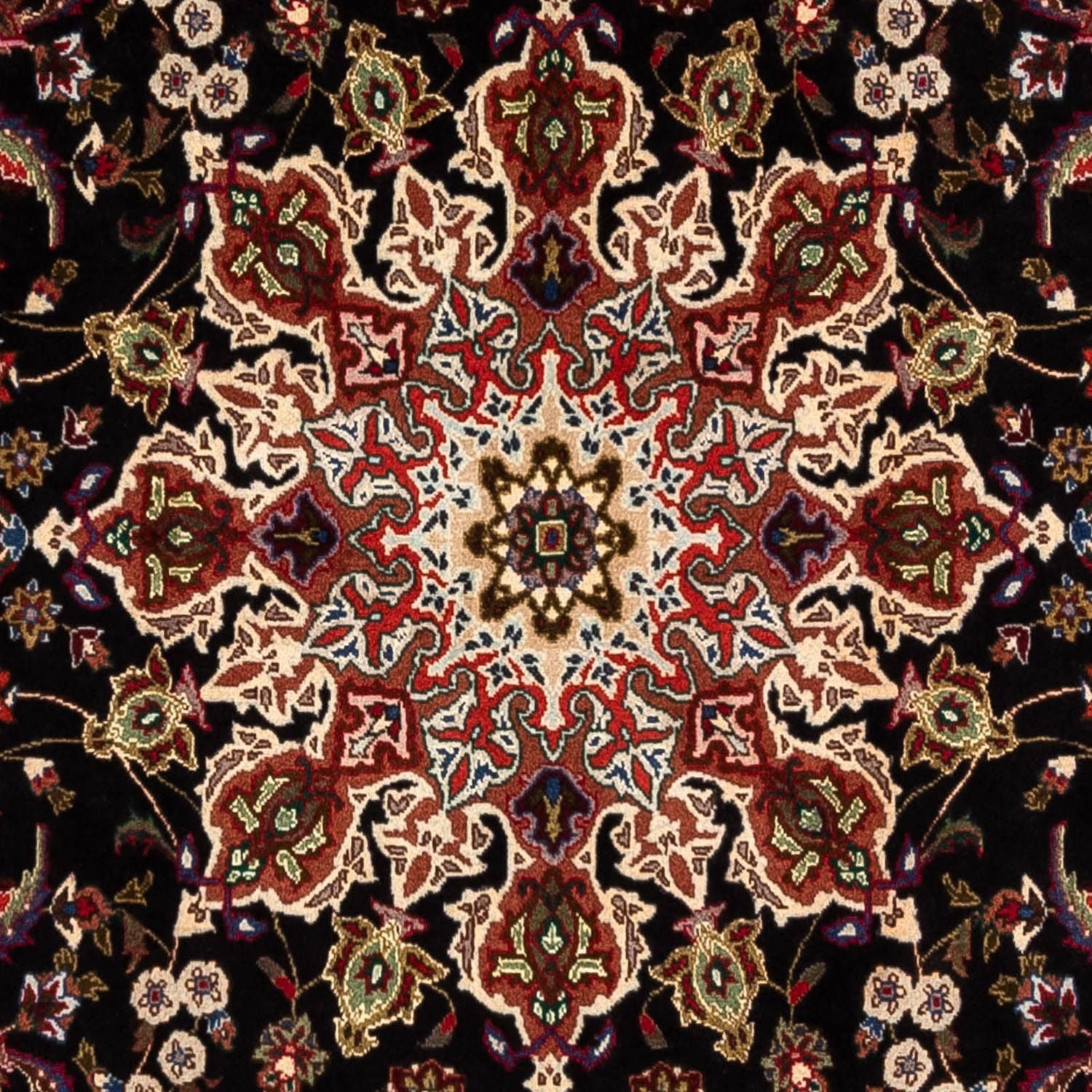 Tappeto Persero - Tabriz - Reale - 295 x 200 cm - blu scuro