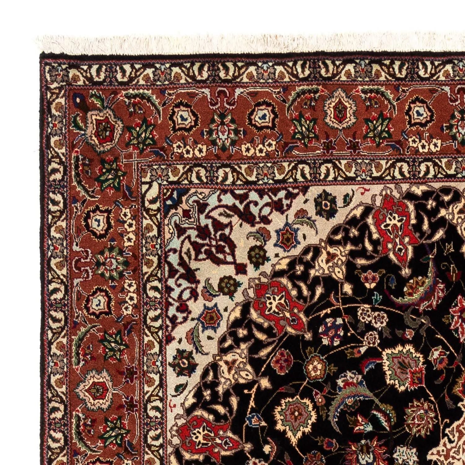 Tappeto Persero - Tabriz - Reale - 295 x 200 cm - blu scuro