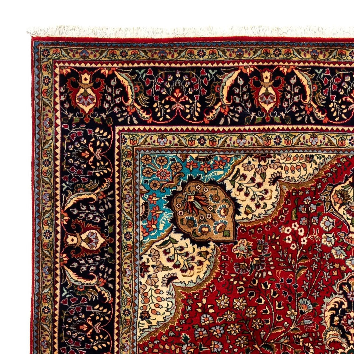 Tappeto Persero - Tabriz - Reale - 302 x 206 cm - rosso