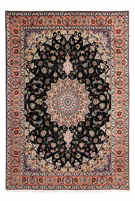 Tappeto Persero - Tabriz - Reale - 288 x 198 cm - blu scuro