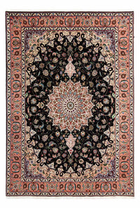 Tappeto Persero - Tabriz - Reale - 288 x 198 cm - blu scuro