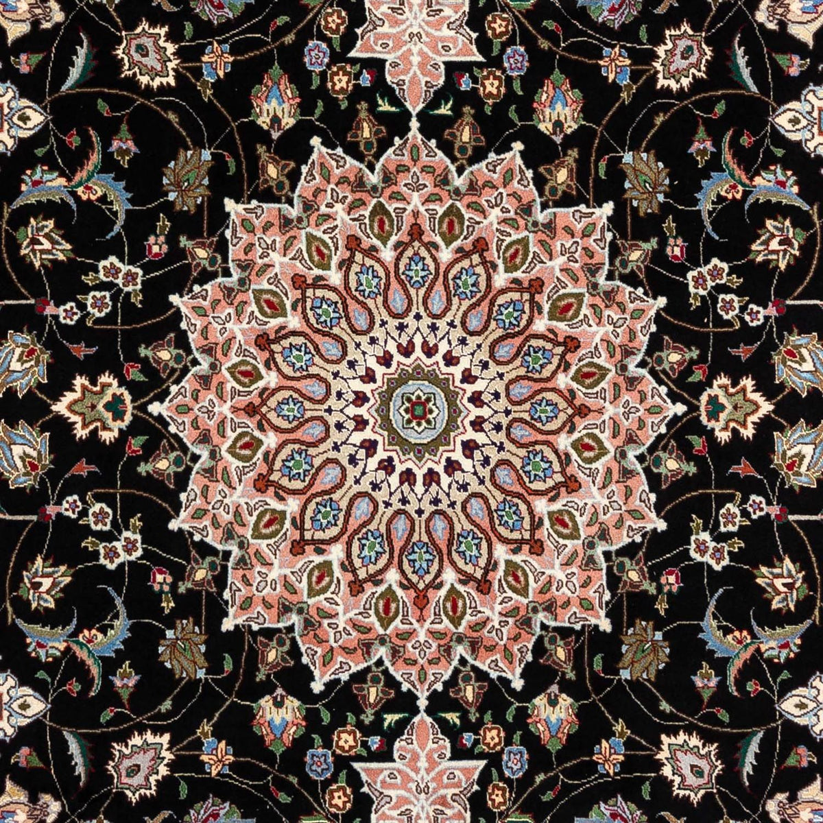 Tappeto Persero - Tabriz - Reale - 288 x 198 cm - blu scuro