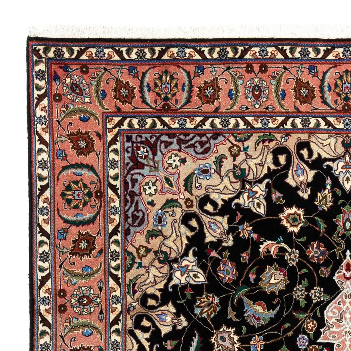 Tappeto Persero - Tabriz - Reale - 288 x 198 cm - blu scuro