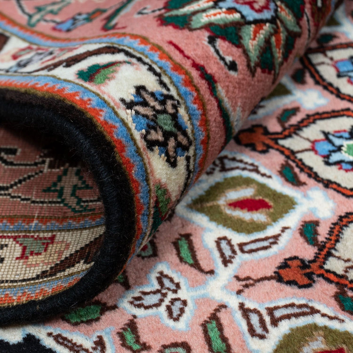 Tappeto Persero - Tabriz - Reale - 288 x 198 cm - blu scuro