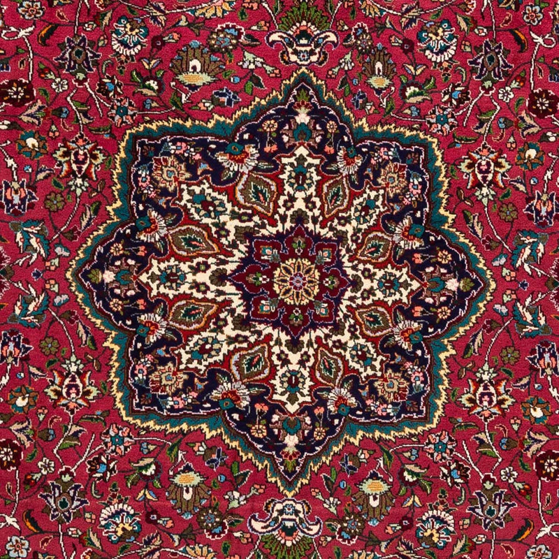 Tappeto Persero - Tabriz - Reale - 280 x 205 cm - rosso scuro