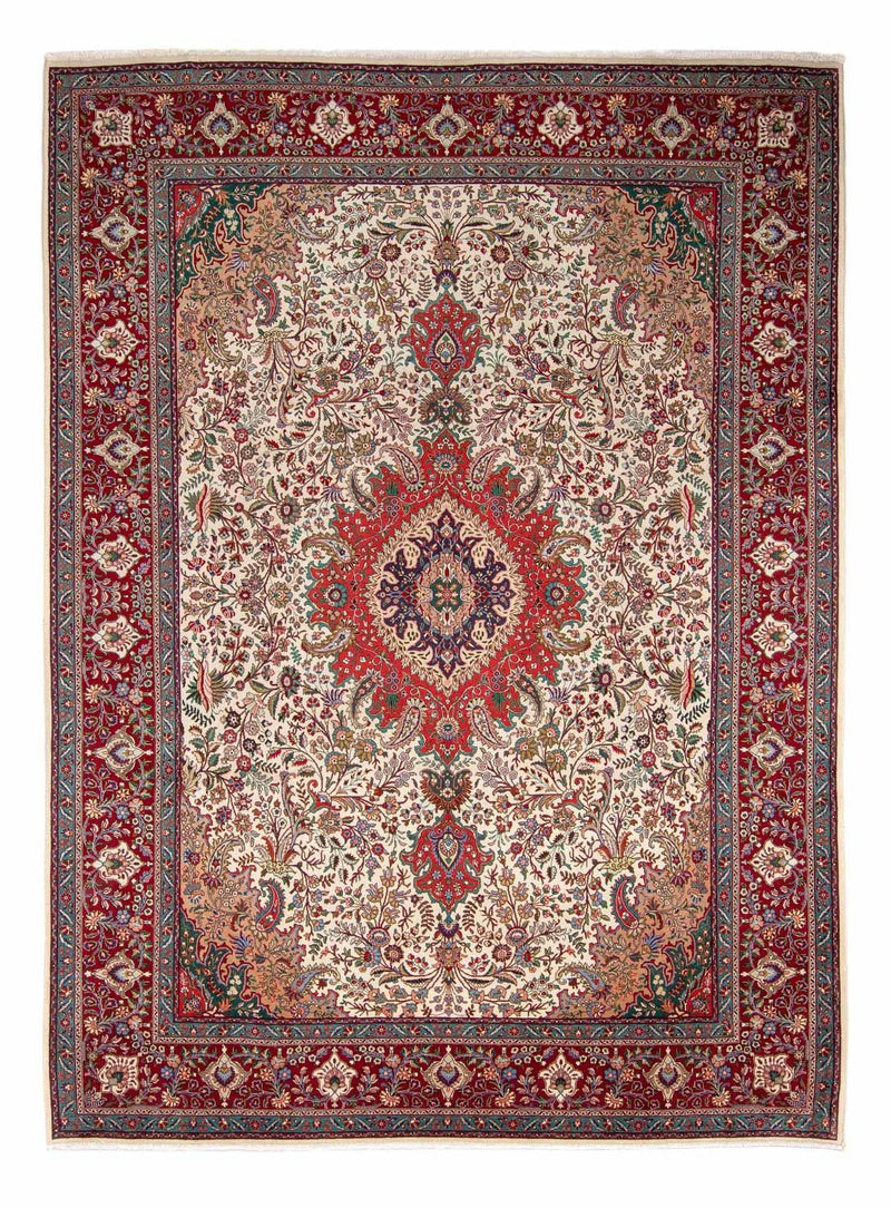 Tappeto Persero - Tabriz - Reale - 349 x 255 cm - rosso
