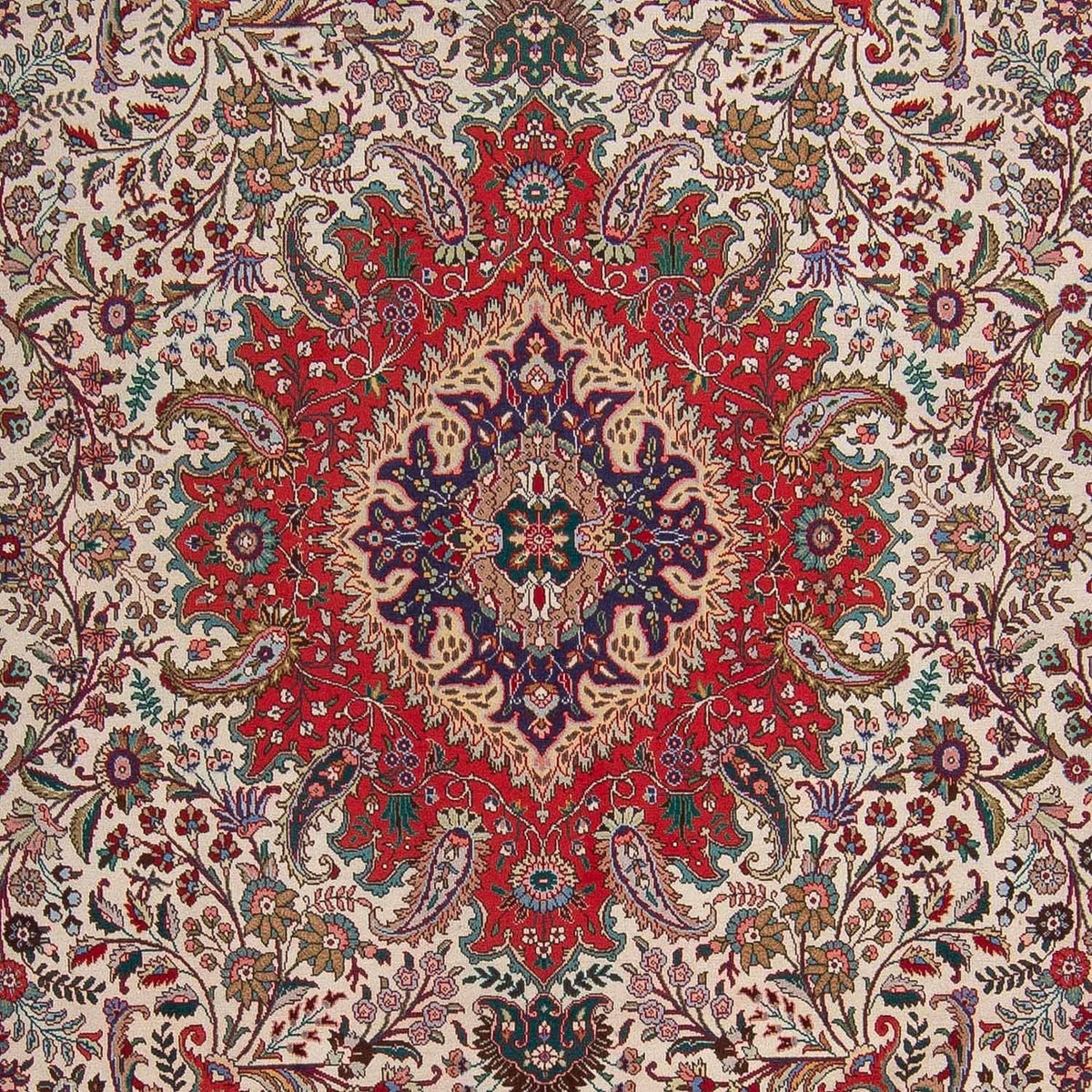 Tappeto Persero - Tabriz - Reale - 348 x 255 cm - rosso