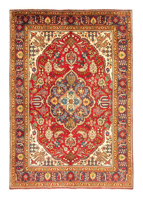 Tappeto Persero - Tabriz - Reale - 213 x 149 cm - rosso