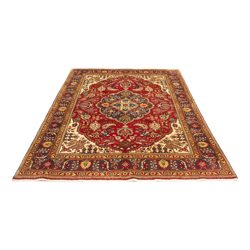 Tappeto Persero - Tabriz - Reale - 213 x 149 cm - rosso