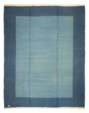 Tappeto Gabbeh - Persero - 270 x 214 cm - blu mare