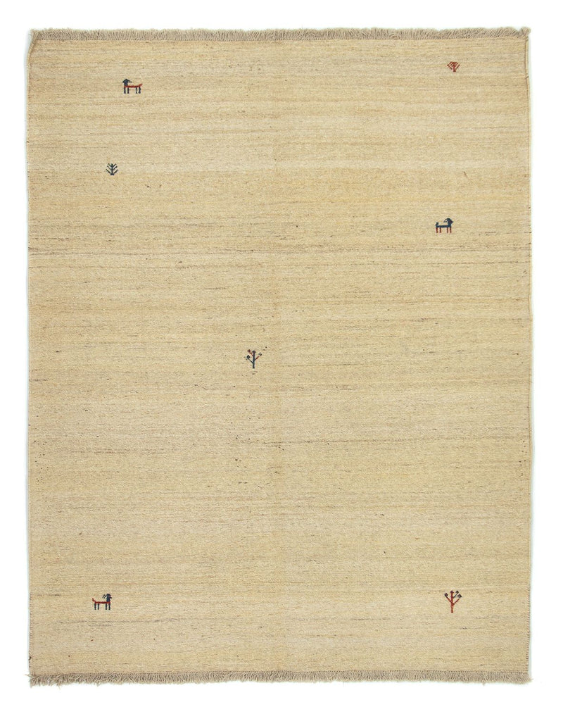 Tappeto Gabbeh - Persero - 206 x 158 cm - beige