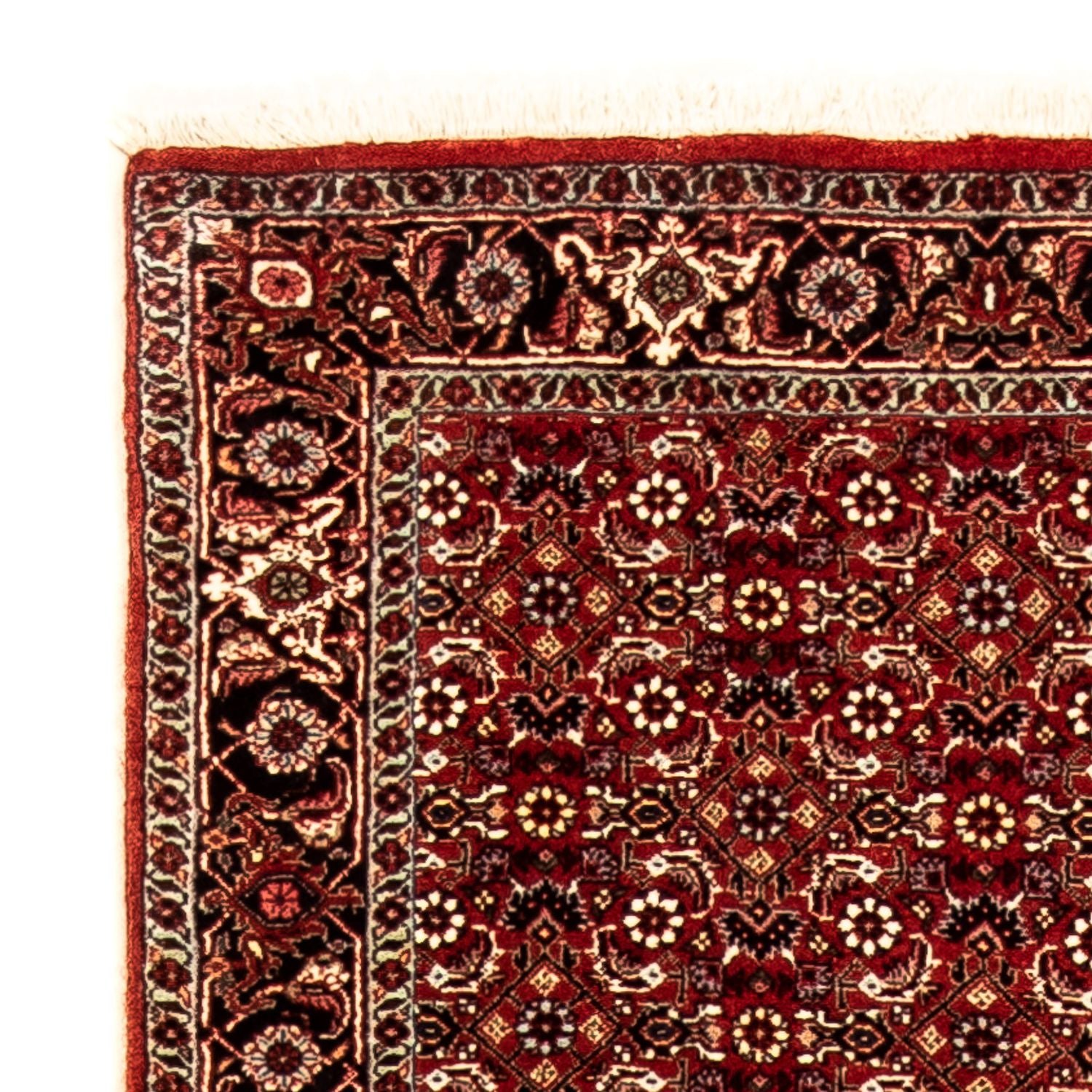 Tappeto corsia Tappeto Persero - Bidjar - 298 x 80 cm - rosso scuro