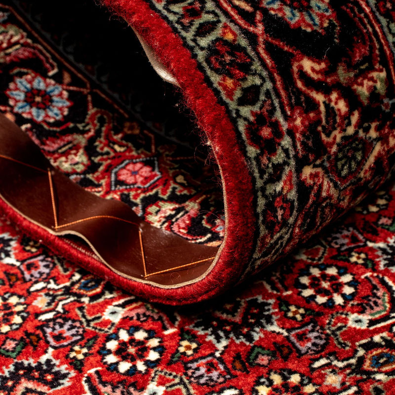 Tappeto corsia Tappeto Persero - Bidjar - 298 x 80 cm - rosso scuro
