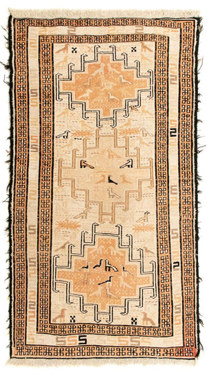 Tappeto Kelim - Orientale - 107 x 63 cm - beige