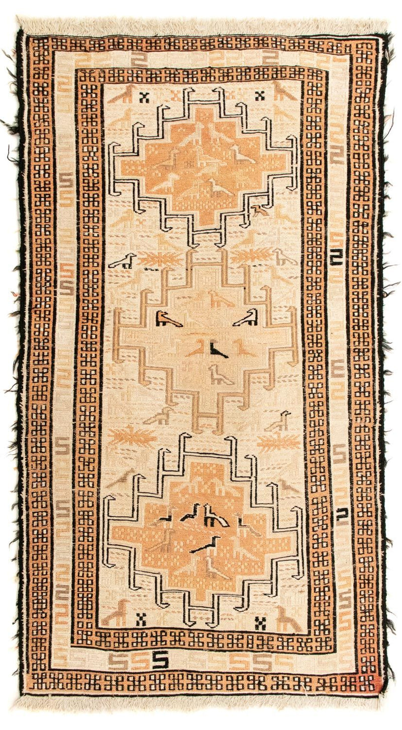 Tappeto Kelim - Orientale - 107 x 63 cm - beige