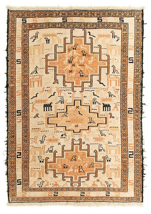 Tappeto Kelim - Orientale - 100 x 71 cm - beige