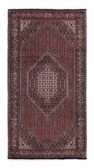 Tappeto corsia Tappeto Persero - Bidjar - 200 x 99 cm - blu scuro