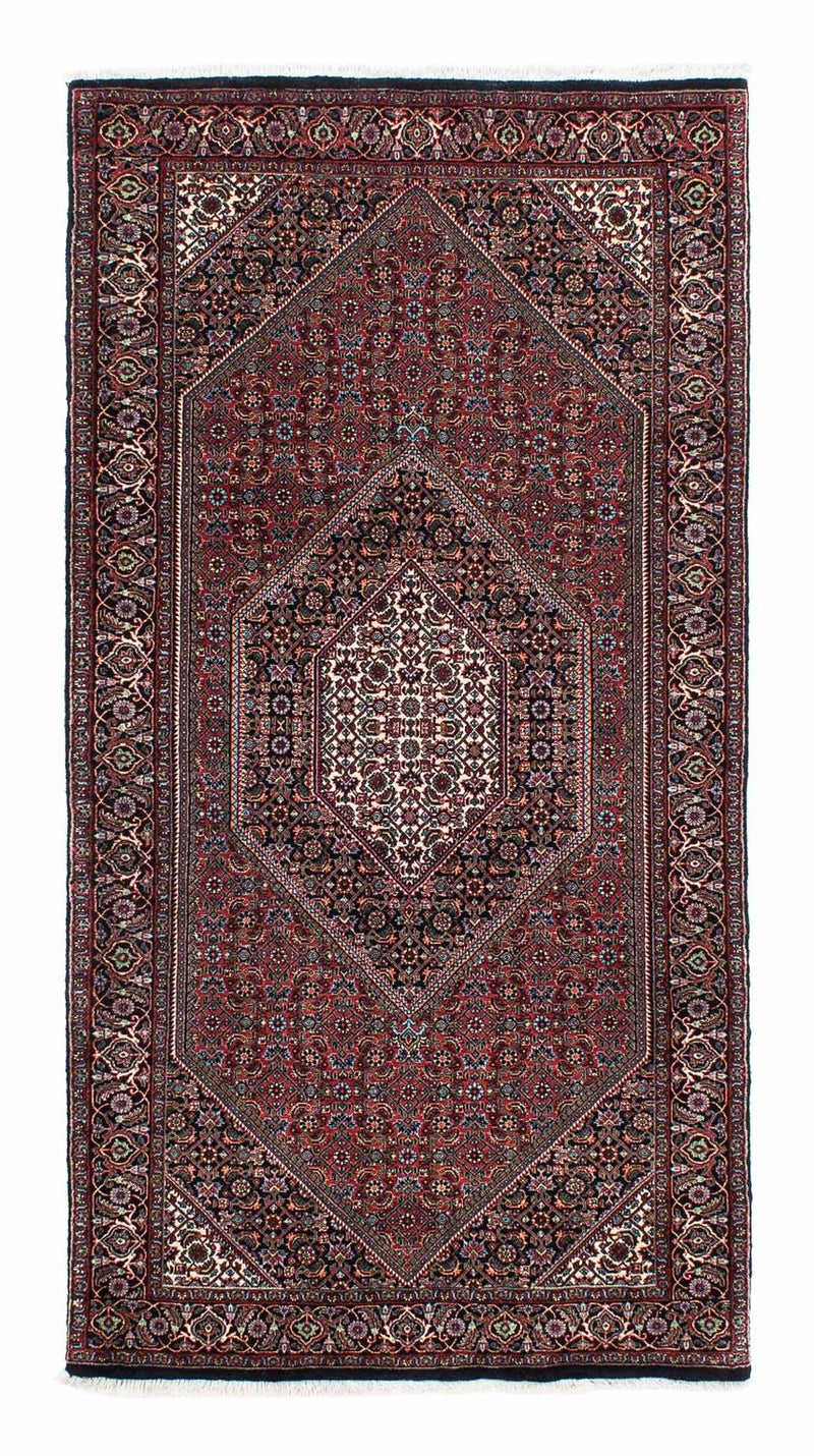 Tappeto corsia Tappeto Persero - Bidjar - 200 x 99 cm - blu scuro