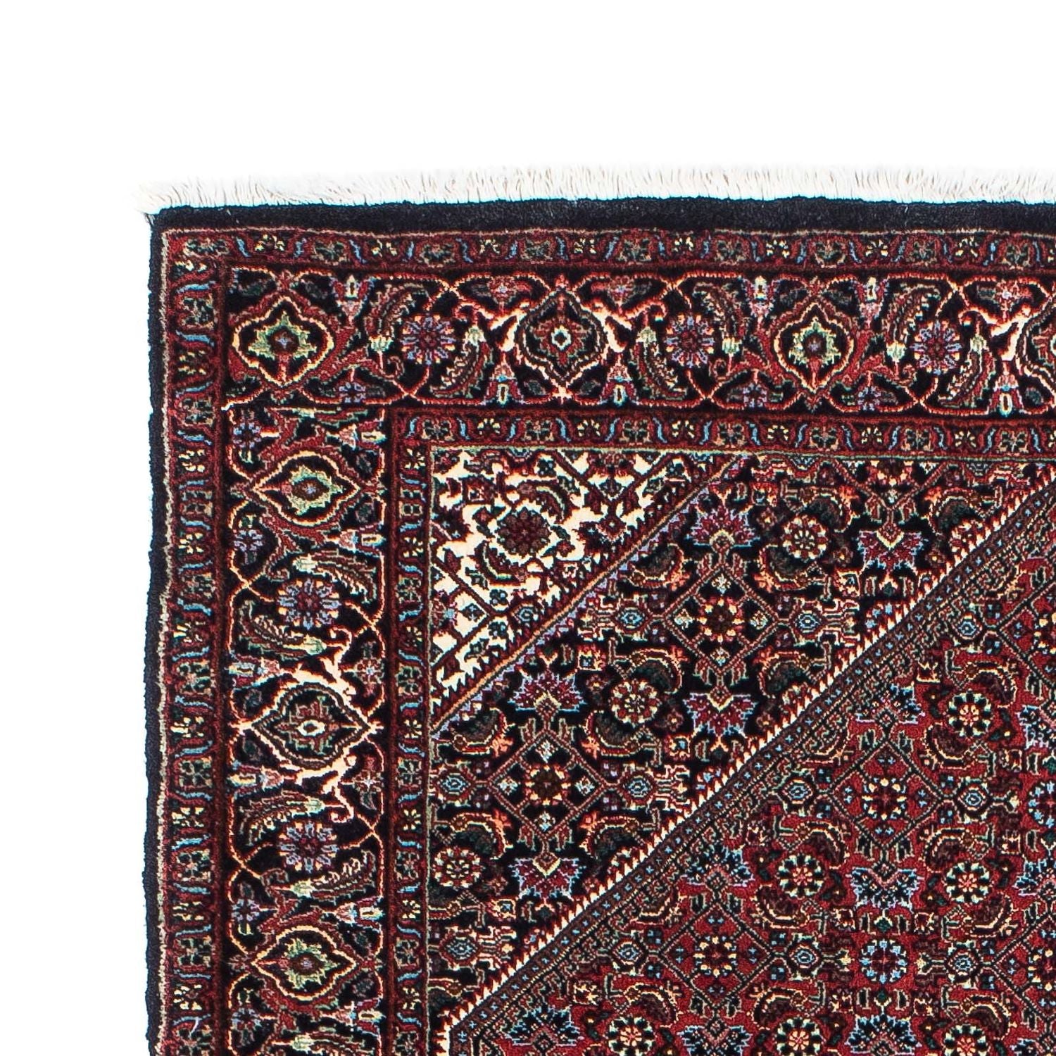 Tappeto corsia Tappeto Persero - Bidjar - 200 x 99 cm - blu scuro