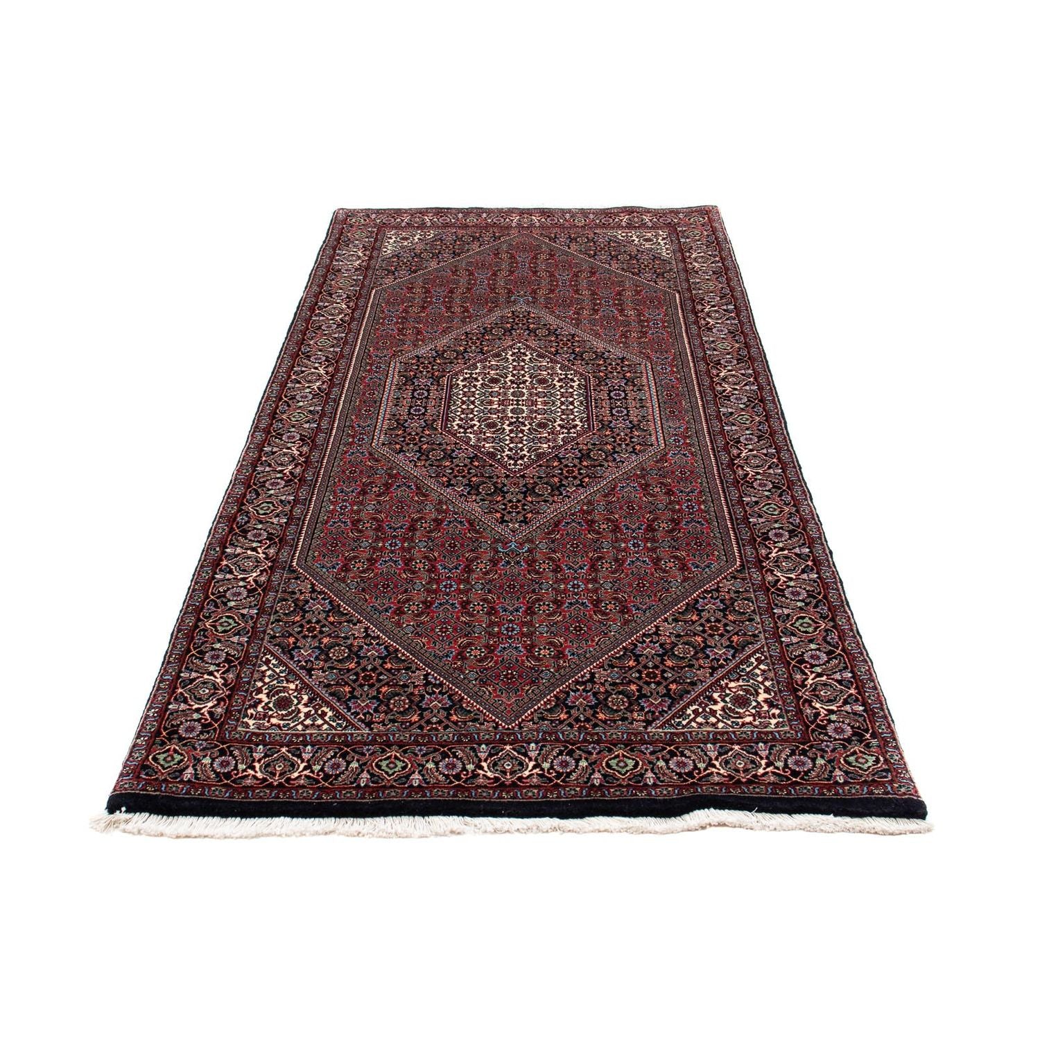 Tappeto corsia Tappeto Persero - Bidjar - 200 x 99 cm - blu scuro